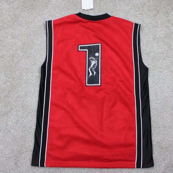 And 1 Basketball Jersey NWT Youth Large (14/16) Red Polyester Pullover #1 - Picture 9 of 14